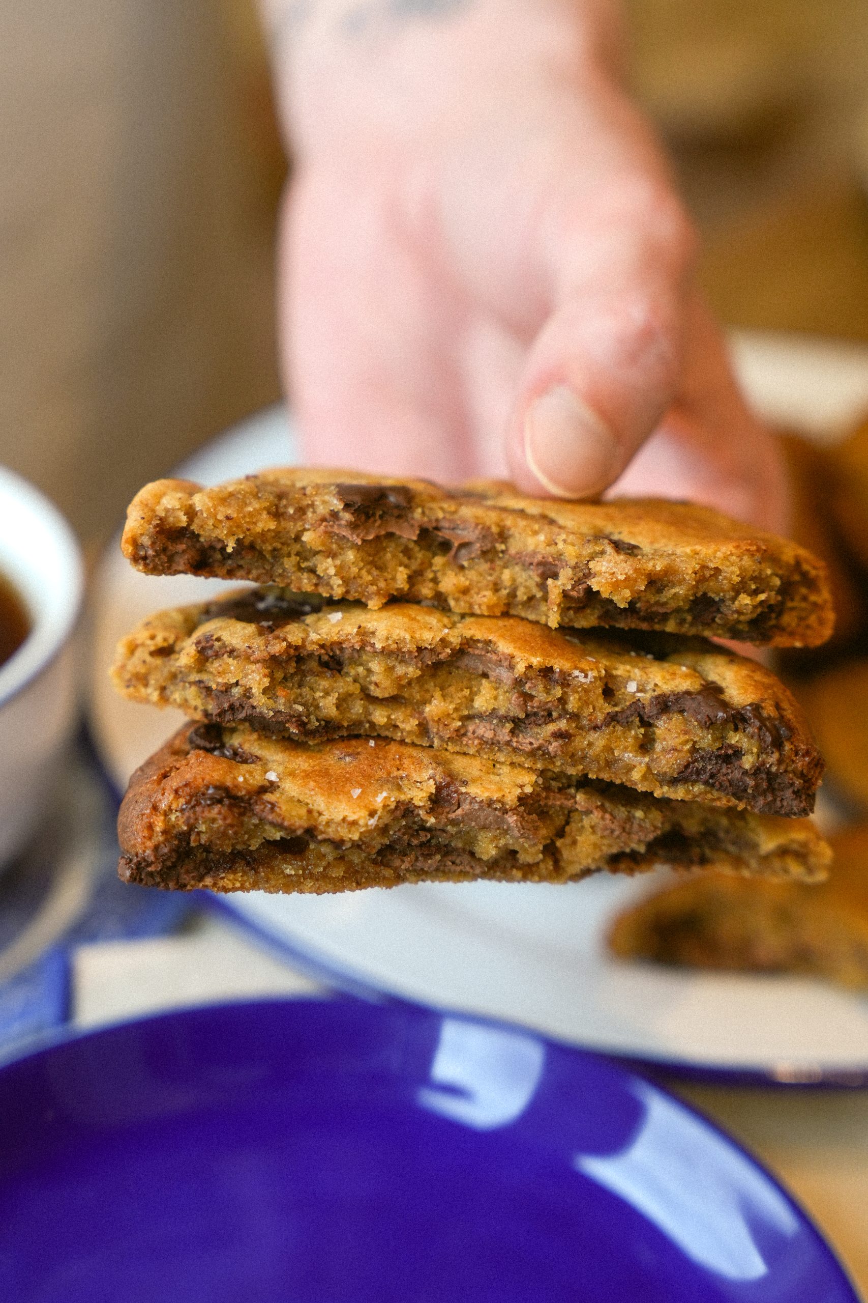 Dark chocolate, brown butter and sea salt cookie from Bao's Bakery, Norwich