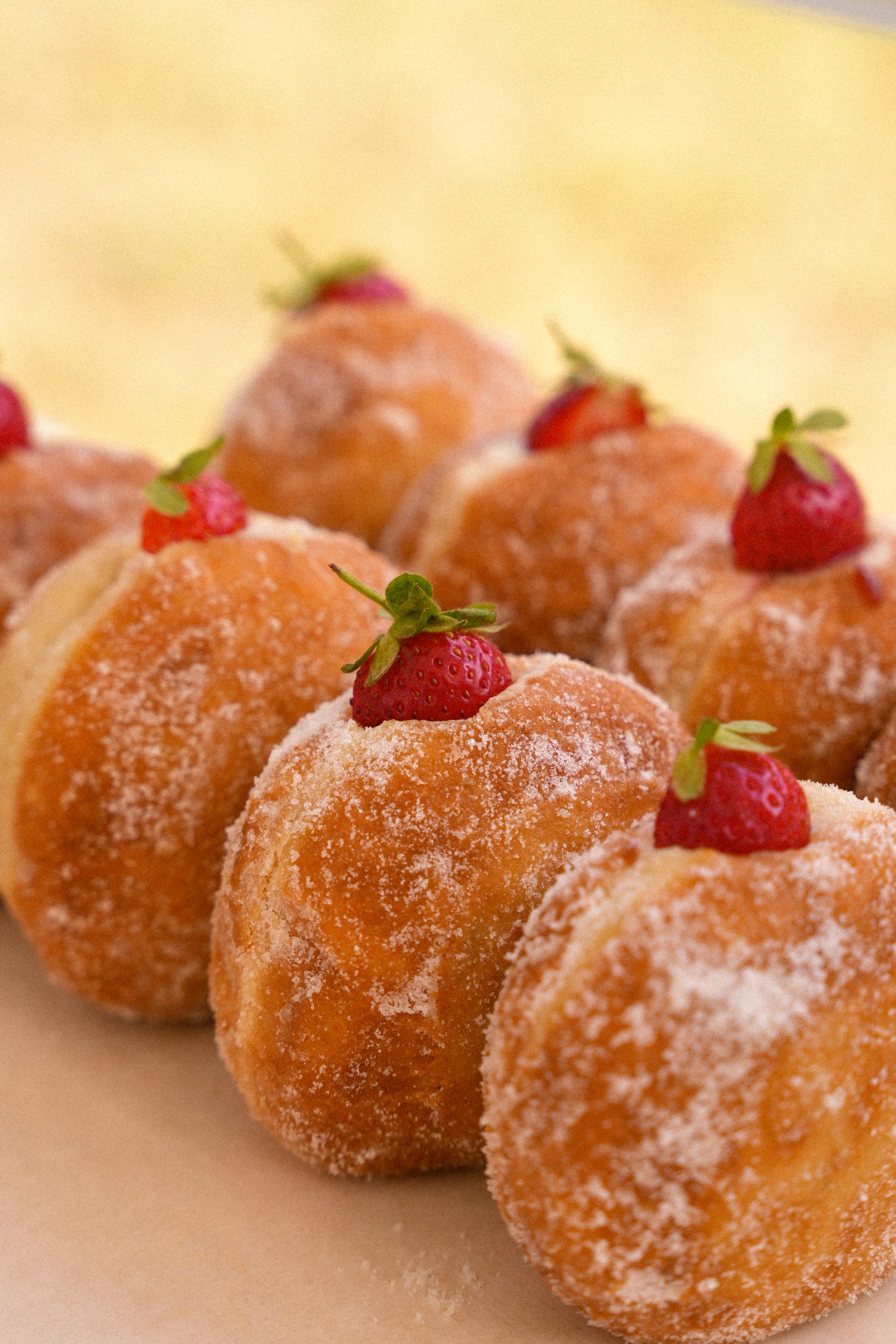Jam and Custard Doughnuts Norwich